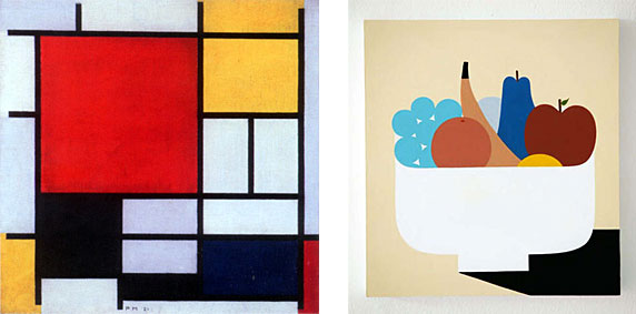 Examples of Minimalist paintings